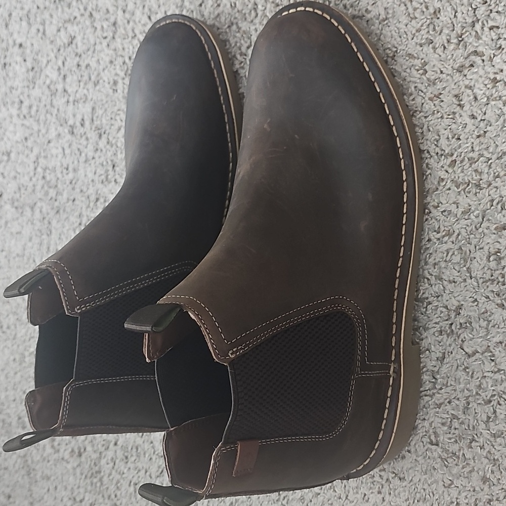 Clark's Men's Shepton Leather Chelsea Boot NWOT Size 13 M $145 - Picture 8 of 13